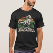 Dadasaurus Dinosaur Dad Dada Saurus Vaderdag T-shirt (Voorkant)