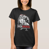 Dadasaurus Dinosaurus Rex Vaderdag voor Pap 1 T-shirt (Voorkant)