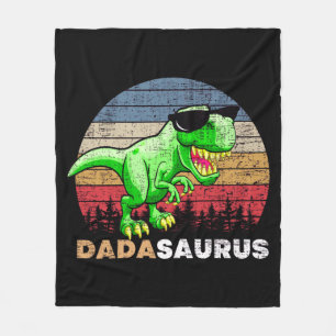 Dadasaurus Fleece Deken
