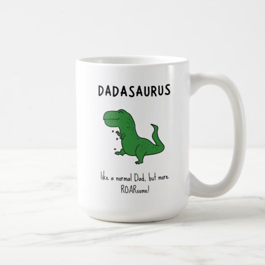 Dadasaurus Funny T-Rex Koffiemok (Rechts)