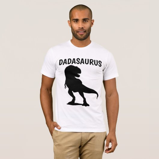 DADASAURUS Pap Dinosaur T-Shirts (Voorkant volledig)