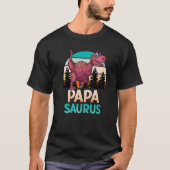 Dadasaurus Papasaurus T-shirt (Voorkant)