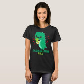 Dadasaurus Rex Autism Awareness Month Autistisch A T-shirt (Voorkant volledig)