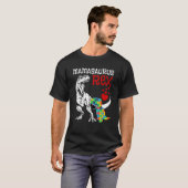 Dadasaurus Rex Autism Awareness Proud Autisme Dad T-shirt (Voorkant volledig)