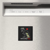 Dadasaurus Rex Autism Awareness Proud Dad's Magneet (Insitu (Vaatwasser))