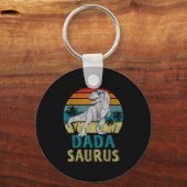 Dadasaurus T Rex Dinosaur Dada Saurus Family Match Sleutelhanger (Voorkant)