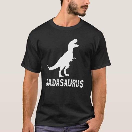 DADASAURUS T-Rex Shirt - Perfecte Vaderdag  (Voorkant)
