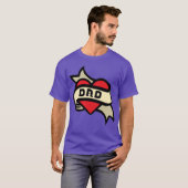 Dadatto Vaderdag familie T-shirt (Voorkant volledig)