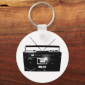 Dadawan Ghettoblaster-boombox 1980 Sleutelhanger (Voorkant)