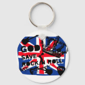 Dadawan God save Rock'n'Roll Sleutelhanger (Voorkant)