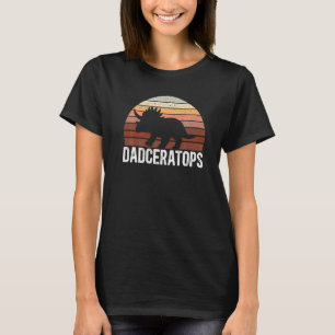 Dadceratops Triceratops Dinosaur Prehistorische Di T-shirt