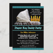 Dadchelor Beer Party Kaart (Voorkant / Achterkant)