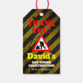 Dadchelor Party | DAD Shower Favor Bedankt Cadeaulabel (Voorkant)