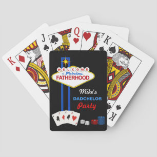 Dadchelor Party - Gepersonaliseerde speelkaarten