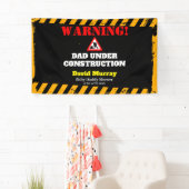 Dadchelor Party | Waarschuwing DAD in aanbouw Spandoek (Insitu)