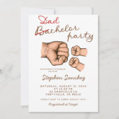 Dadchelor Twins-Baby shower Kaart (Voorkant)