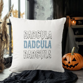 Dadcula Blauw Halloween Kussen – Spooky & Fun