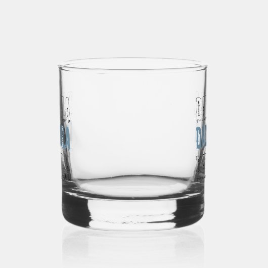 Dadcula Blue Halloween Whisky Glas (Links)