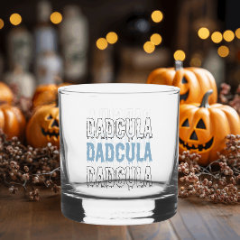 Dadcula Blue Halloween Whisky Glas
