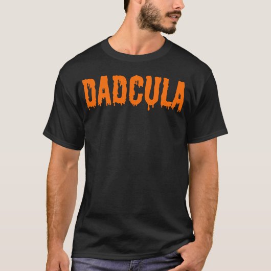 Dadcula Halloween familie T-shirt (Voorkant)