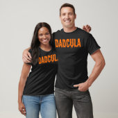 Dadcula Halloween familie T-shirt (Unisex)
