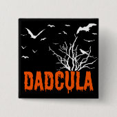 Dadcula Oranje druppelflesjes Vierkante Button 5,1 Cm (Voorkant)