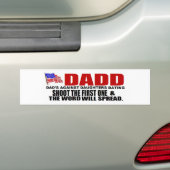 DADD BUMPERSTICKER (Op auto)