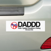 DADDD BUMPERSTICKER (Op auto)