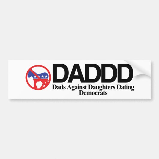 DADDD BUMPERSTICKER (Voorkant)