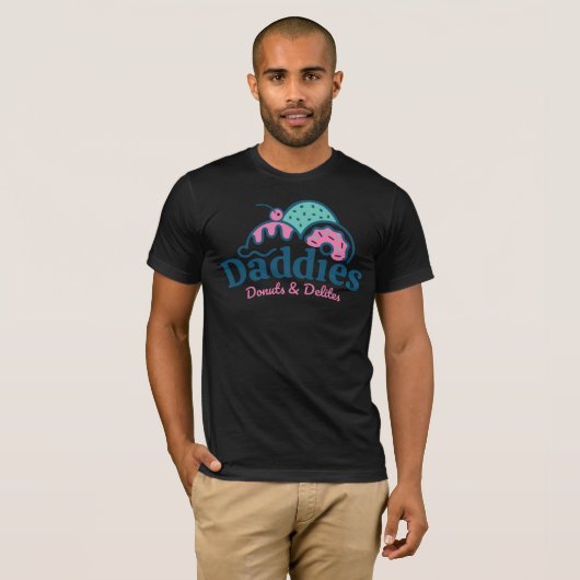 Daddies Donuts T-Shirt (Voorkant volledig)
