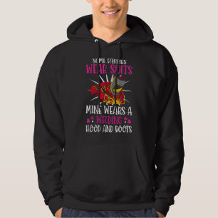 Daddies Draag snoeren en laarzen Hoodie