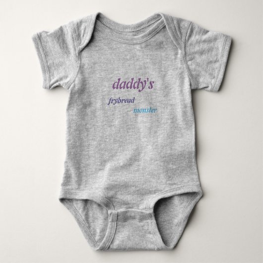 daddies fritry brood monster romper (Voorkant)