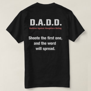Daddies tegen Daughters Dating T-shirt