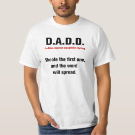 Daddies tegen Daughters Dating T-shirt