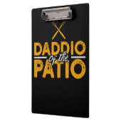Daddio of the Patio Funny Grill BBQ Klembord (Links)