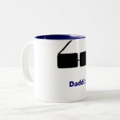 Daddio Tweekleurige Koffiemok (Voorkant links)