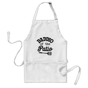 Daddio van de Patio Apron Standaard Schort