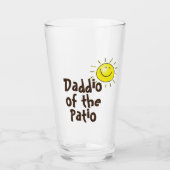 Daddio van de Patio Dad Glass Glas (Voorkant)