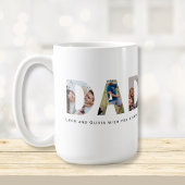 DADDY 5 foto's collage Koffiemok