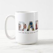 DADDY 5 foto's collage Koffiemok (Links)