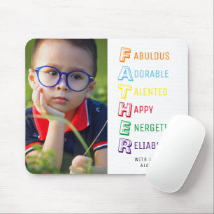 DADDY-acroniem, met foto-Muismat Muismat