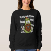 Daddy Avocado Father - Papa Dad Premium Trui (Voorkant)