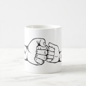 Daddy & Baby First Bump Vaderdag Gift Koffiemok (Center)