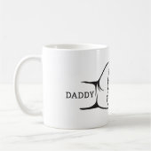 Daddy & Baby First Bump Vaderdag Gift Koffiemok (Links)