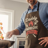 Daddy Barbecue King BBQ-schort voor papa Schort