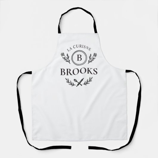 Daddy — Barbecue King Personalized BBQ Apron Schort (Voorkant)