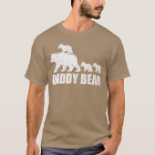 Daddy Bear 3 Cubs Daddy Bear 3 shirt Dad 3 boy (Voorkant)