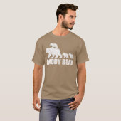 Daddy Bear 3 Cubs Daddy Bear 3 shirt Dad 3 boy (Voorkant volledig)