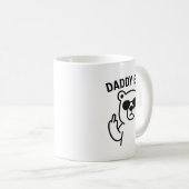 Daddy Bear Funny Gift For Men Boys Koffiemok (Voorkant rechts)