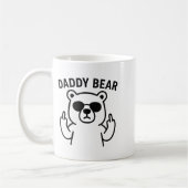 Daddy Bear Funny Gift For Men Boys Koffiemok (Links)